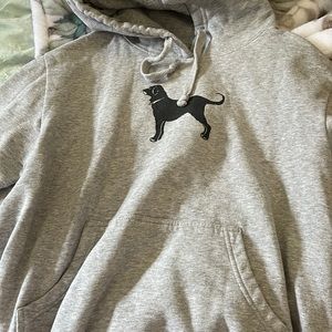 Black dog size large sweatshirt